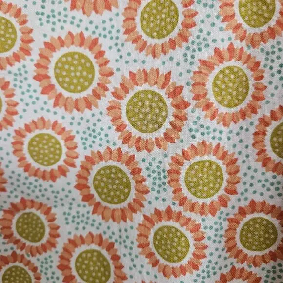 Handmade Mini Tent Style Dress Sunflower Print Size Small Cool Sundress - Picture 5 of 5